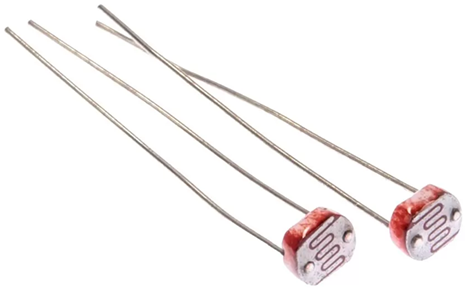 Figure 3. Photoresistors (Light-Dependent Resistors / LDRs)
